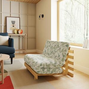 Mito Erwin Natural Frame Sage Single Futon