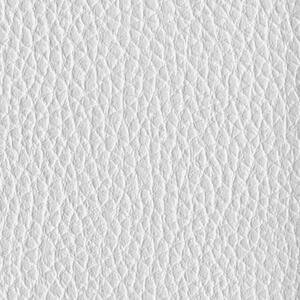 Collins FR Faux Leather Fabric White