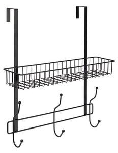 Matt Black Over Door Large Shower Caddy