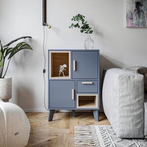 Cobalt Small Sideboard, Grey