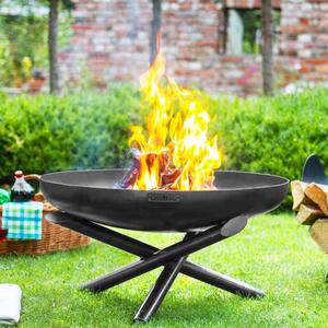 Cook King Indiana Fire Bowl Black