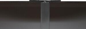 Zenolite Colour Matched PVC Straight Joint - Splashback Profile - 1250mm - Black