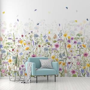 Spring Flowers Wall Mural