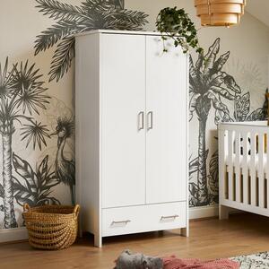 Obaby Nika Double 1 Drawer Wardrobe