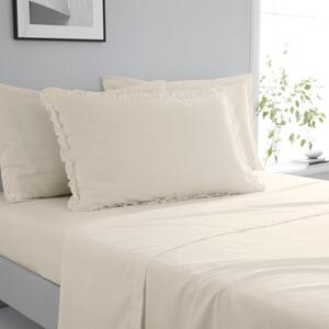 Pure Cotton Frilled Pillowcase