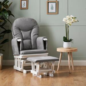 Obaby Reclining Glider Chair and Stool