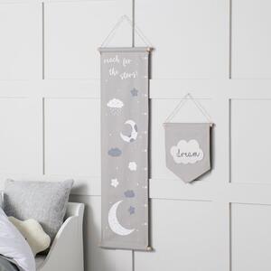 Ickle Bubba Cosmic Aura Wall Art & Growth Chart Set