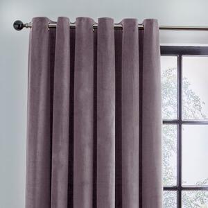 Recycled Velour Eyelet Curtains