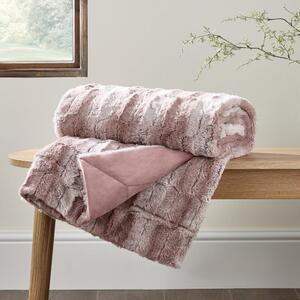 Plush Faux Fur 130cm x 180cm Throw Blanket