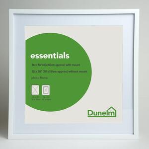 Essentials White Box Photo Frame