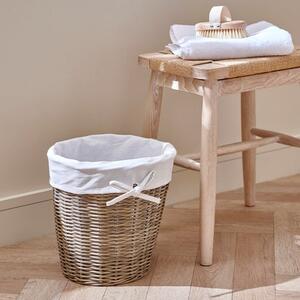 Recycled Plastic Wicker Waste Paper Bin