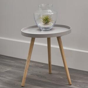 Pacific Halston Large Side Table, Natural Pine Wood