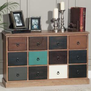 Pacific Loft 12 Drawer Sideboard, Pine