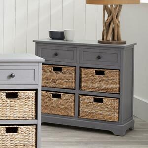 Pacific Devonshire 6 Drawer Chest, Grey