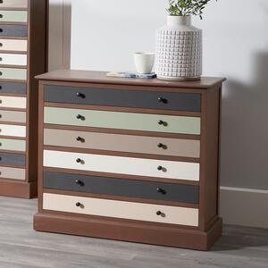 Pacific Loft 6 Drawer Chest, Pine