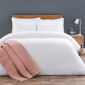 Alston Waffle Duvet Cover and Pillowcase Set