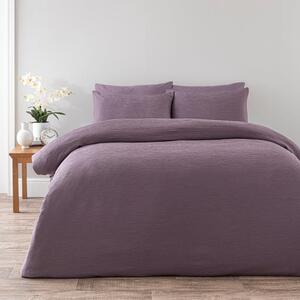 Alford Textured Duvet Cover and Pillowcase Set