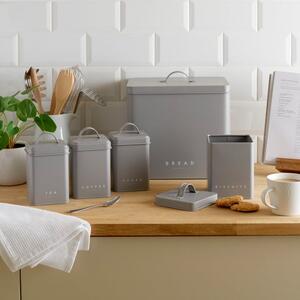 5 Piece Kitchen Storage Set Grey