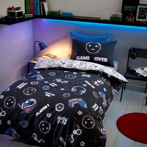 Game Over Duvet Cover and Pillowcase Set