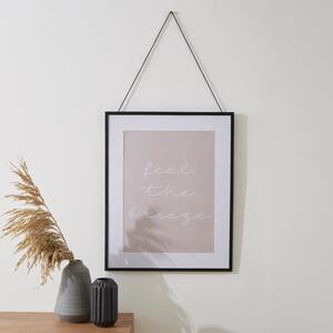 Black Hanging Chain Photo Frame