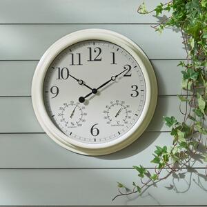 Barometer Indoor Outdoor Wall Clock