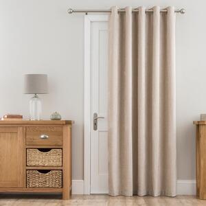 Chenille Thermal Eyelet Door Curtains