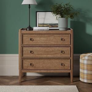 Portland 3 Drawer Chest, Mango Wood