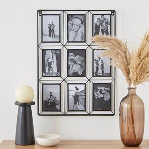 London Black Multi Photo Frame