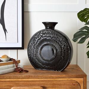 Zen Round Stoneware Vase