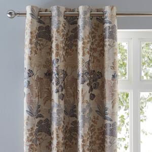 Folk Tree Eyelet Curtains