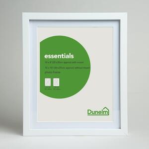 Essentials White Box Photo Frame