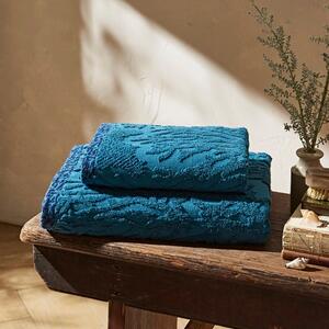 Coral Jacquard Cotton Towel