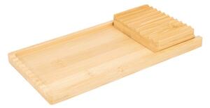 &Again Bamboo Soap Dish Caddy Set