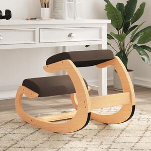 Kneeling Chair Brown 55x84x55 cm Birch Plywood