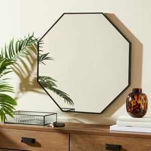 Octagon Overmantel Wall Mirror