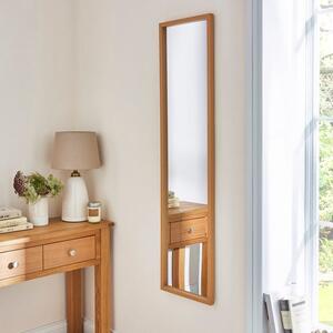 Ashwood Rectangle Full Length Wall Mirror