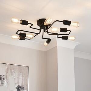 Kacy 8 Light Semi Flush Ceiling Light