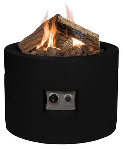 Round Black Fire Pit