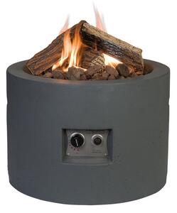 Round Grey Fire Pit