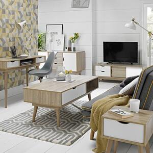 Scandi Coffee Table, White