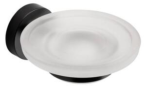 Epsom Flexi-FixTM Matt Black Soap Dish & Holder