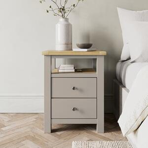 Olney 2 Drawer Bedside Table