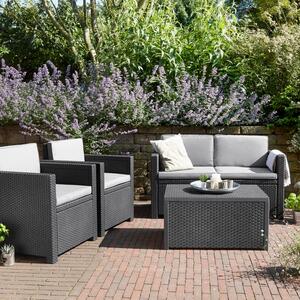 Armona 4 Seater Grey Sofa Set