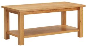 Coffee Table 110x55x40 cm Solid Oak Wood