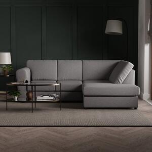 Blake Soft Texture Fabric 3 Seater Corner Sofa