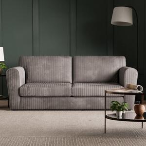 Blake Curved Arm Jumbo Cord Standard Back 3 Seater Sofa