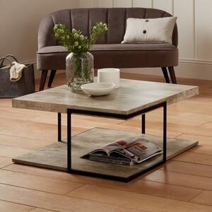 Pacific Jersey Lam Coffee Table, Grey Wood Effect