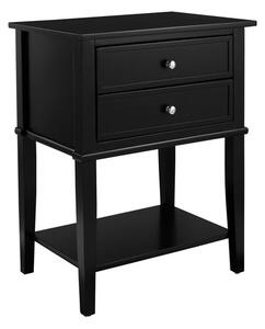 Franklin 2 Drawer Bedside Table