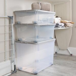 Wham Set of 3 Assorted Size Wheeled Boxes & Lids