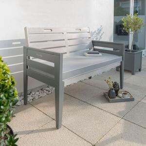 Grigio 2 Seater Garden Bench